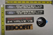 FORD DURATEC V6 2.5L 24 VALVE DOHC EMBLEM + 24 VALVE V6 + ESCORT + MERCURY BADGE