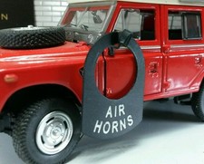 Land  Rover Series 1 2 2a 2b Metal Switch Tab Badge Decal Label Air Horns Horn