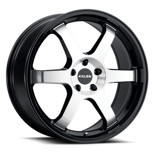 One inch black alloy - inch, wheel