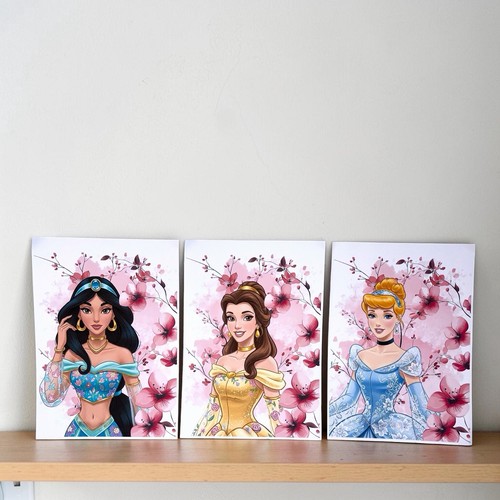 Disney princess pink - pink, floral