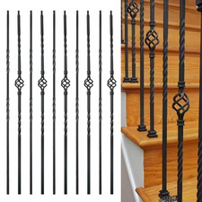 Satin Black Wrought Iron