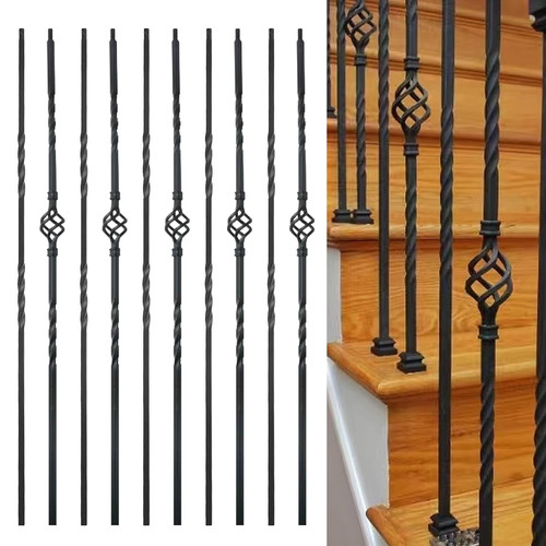 Satin black wrought - satin,