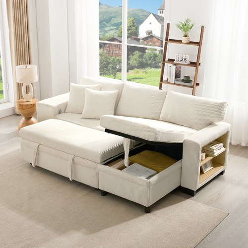 Beige shaped corner - beige,