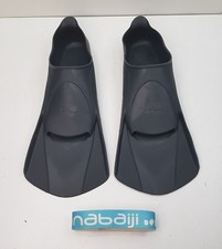 NABAJI SNORKELLING SCUBA DIVING FINS GREY SWIMMING FLIPPERS SIZE 2.5-3UK EU35-36