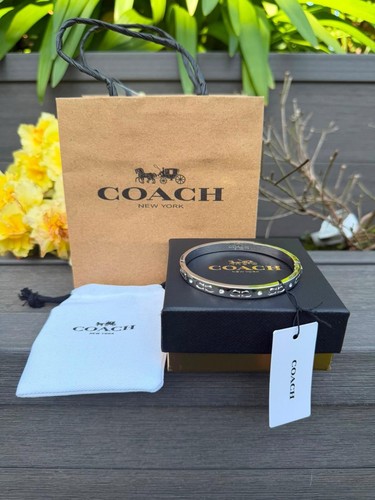Coach signature hinged - coach,