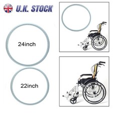 Wheelchair Tire Replacement Solid Tires PU Polyurethane Accessories Assembly