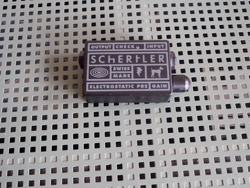Schertler electrostatic pre - electrostatic,