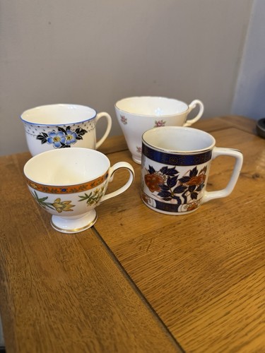 Job lot mismatching teacups - job,