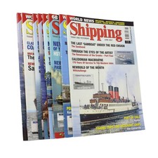 Shipping Today and Yesterday magazine, incomplete run, 8 issues from 2021-2023