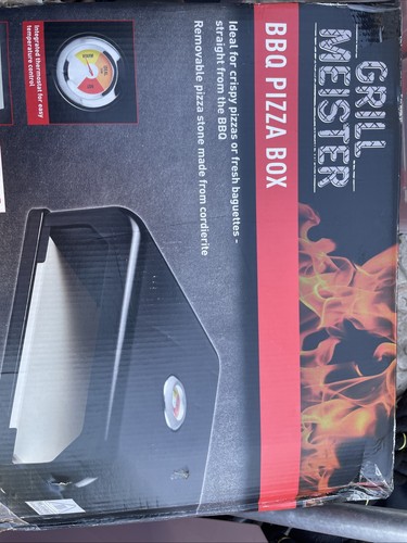 Grill meister bbq pizza - bbq, box