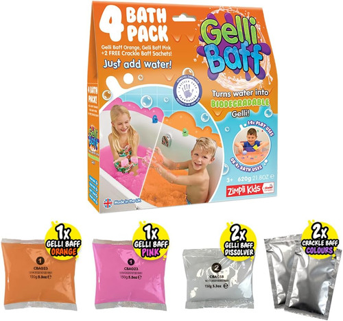 Gelli baff orange pink - &,