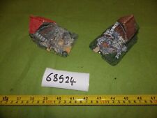 15mm WW2 / - 2 building ruins scenery terrain - (68524)