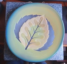 Stunning Boxed Multi Glass Layered Charger by Fukuoka Tokushu Glass Co