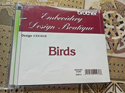 Brother embroidery card - brother,
