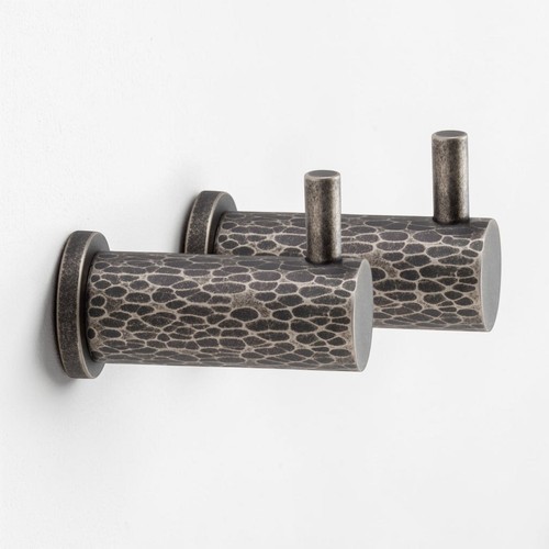 Pack hammered solid brass - of,