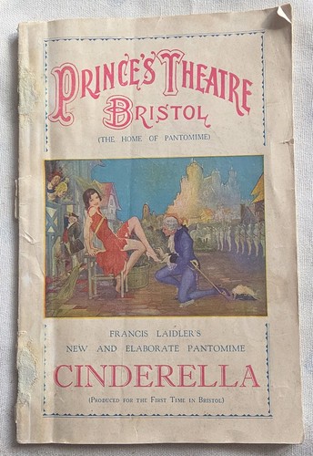 Vintage cinderella programme - vintage,