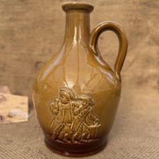 Vintage Stoneware Whisky Jug