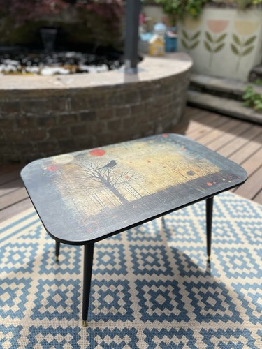 Midcentury coffee table atomic - midcentury,