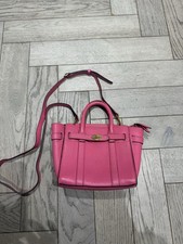 Mulberry Bayswater Micro Zipped Pink Bag Excellent Condition
