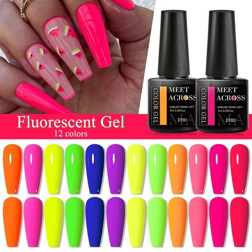 Fluorescent gel nail - gel, polish