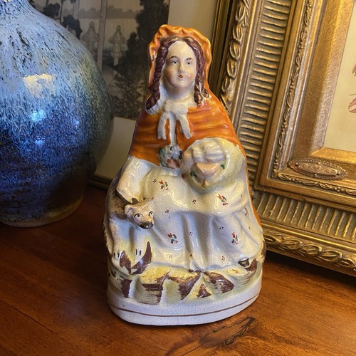 Antique staffordshire flatback - staffordshire,