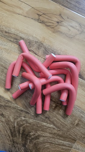 Pink foam flexi rods - pink,