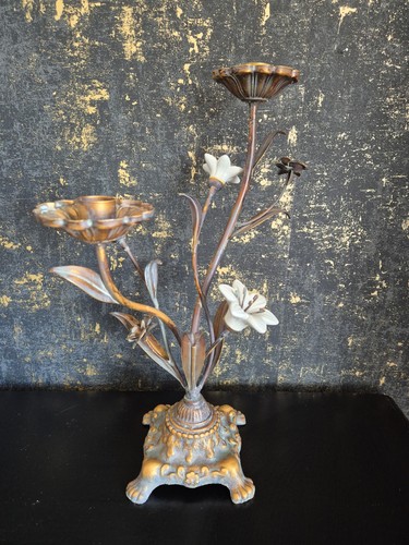 Vintage french candelabra - french,