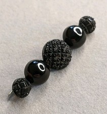 Antique Whitby Jet mourning
