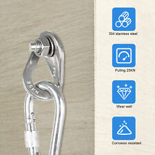 Heavy Duty Rock Climbing Bolt Hanger Wall Anchor For Carabiner Lightweight New