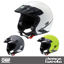 OMP Star Helmet - ECE 22.06 Approved, Open Face, Lightweight