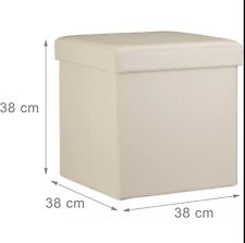 Leather Folding Storage Box