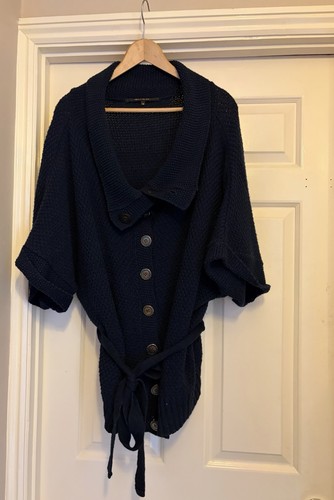 River island sleeve navy - river,