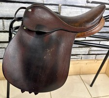 14” Wide Lovatt & Rickets Pony Saddle - Brown