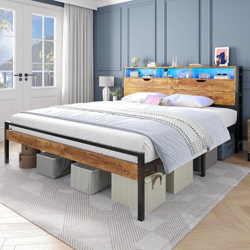 King size bed frame - size,