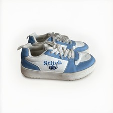 Lilo and Stitch Blue And White Trainer Lace Up Size UK 5