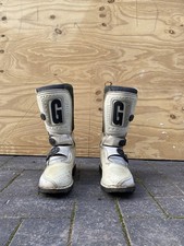 Gaerne GX1 Trials Motorbike Off-Road Boots – Size EU 37  UK4 Junior White/Black