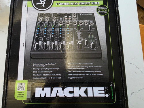 Mackie 802vlz4 channel - 802vlz4, 8-channel