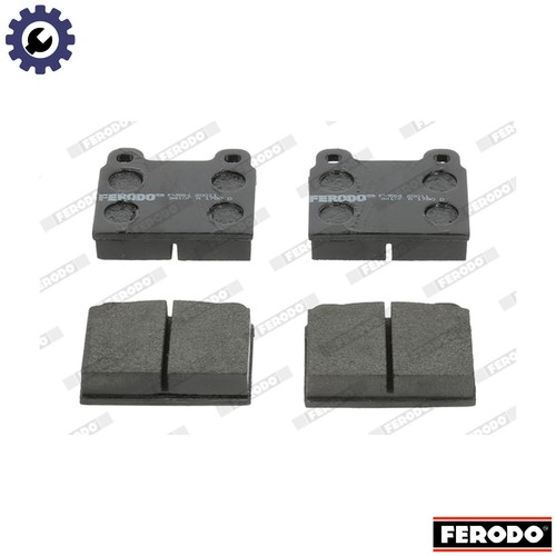 Brake pad set disc - set,