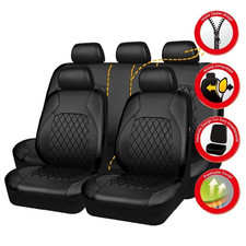 Full set car seat - covers, black