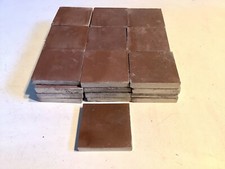 Brown Encaustic Geometric Floor Tile 3” square x 1/2” thick SINGLE TILE