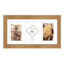 Wood Effect Glass Photo Frame