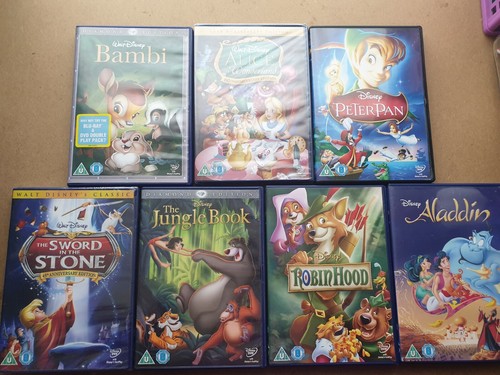Disney classics dvd lot x - classics,