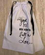 1 x Lulu Guinness Shoes slippers protector Travel Pouch - Brand New