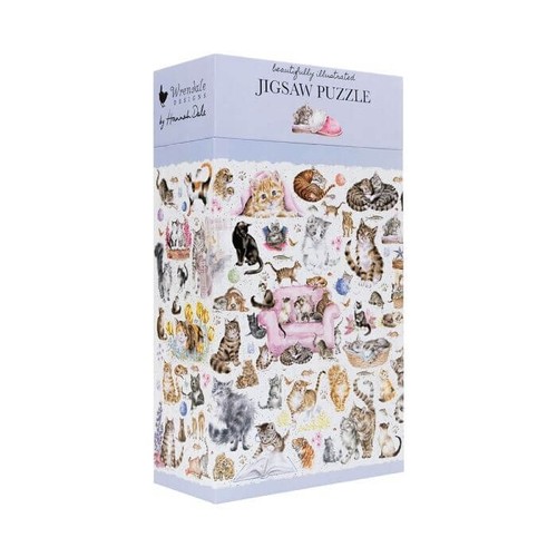 Wrendale cats jigsaw puzzle - jigsaw,