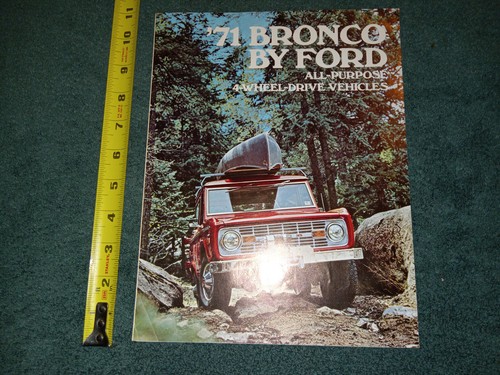 1971 ford bronco sales - ford,