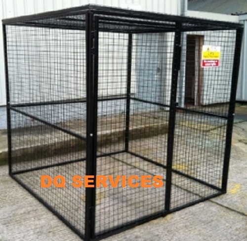 Gas cage cylinder bottle - gas,