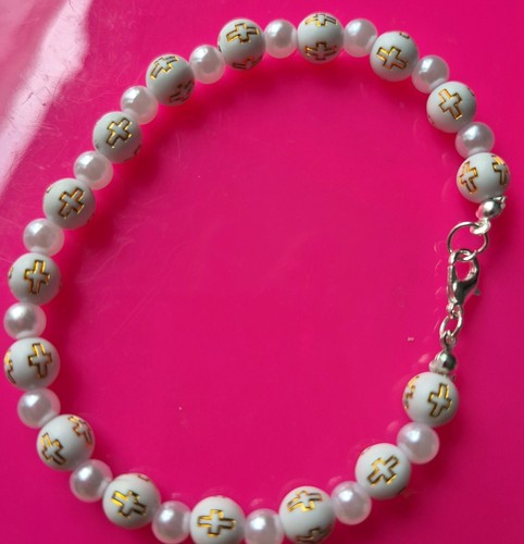 Beautiful pearl style bracelet - pearl,