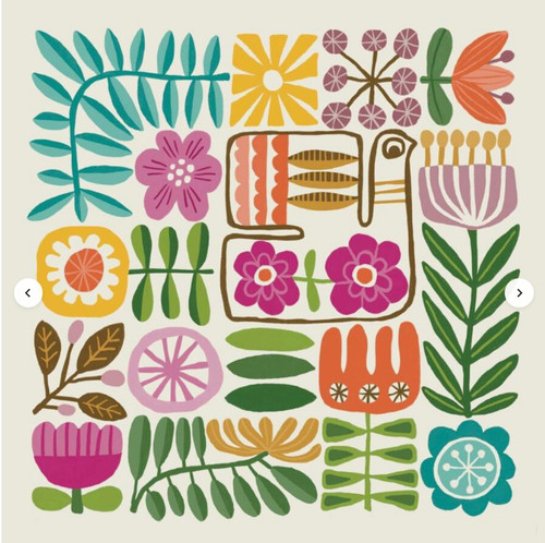 Printed cross stitch kit - cross,