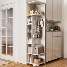 Corner Shelf Unit White