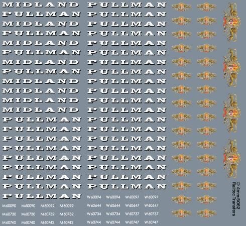 Railtec waterslide decals - , blue